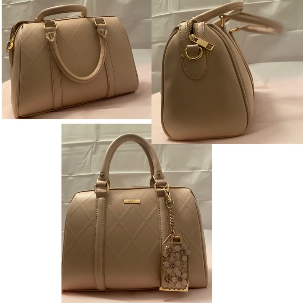 Dust nude pink Aldo Satchel